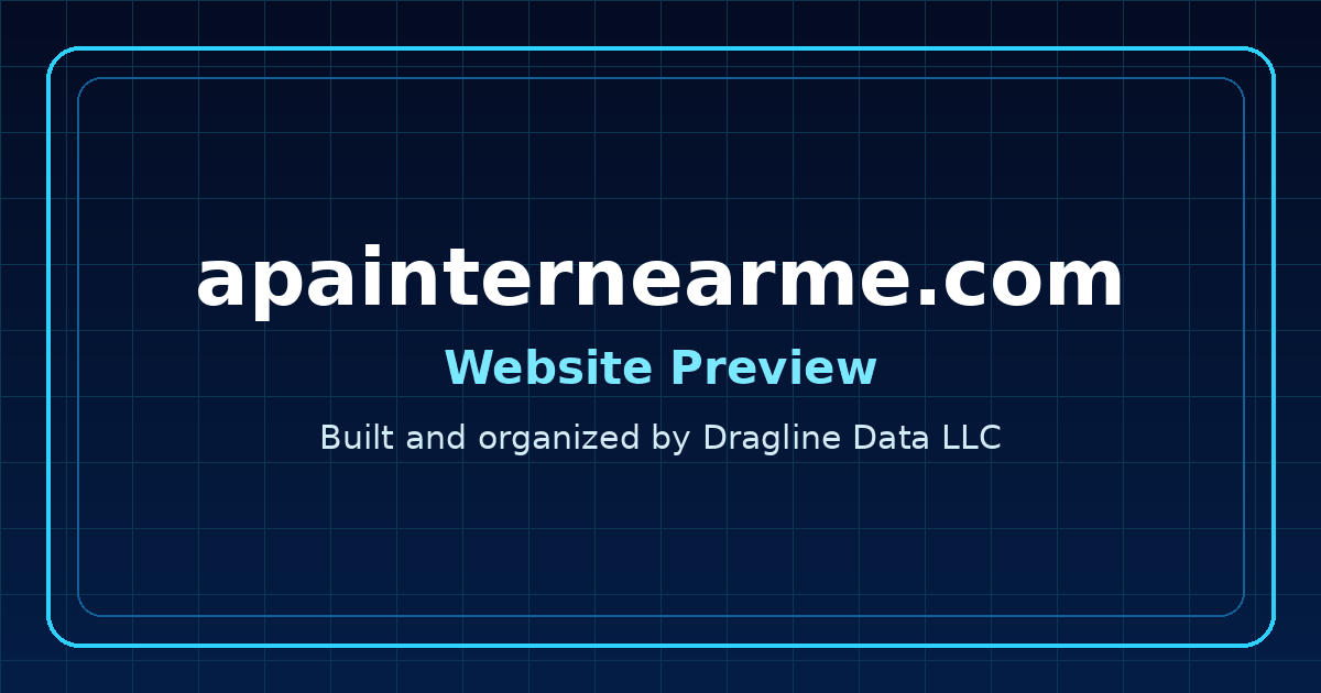 Live preview of APainterNearMe.com