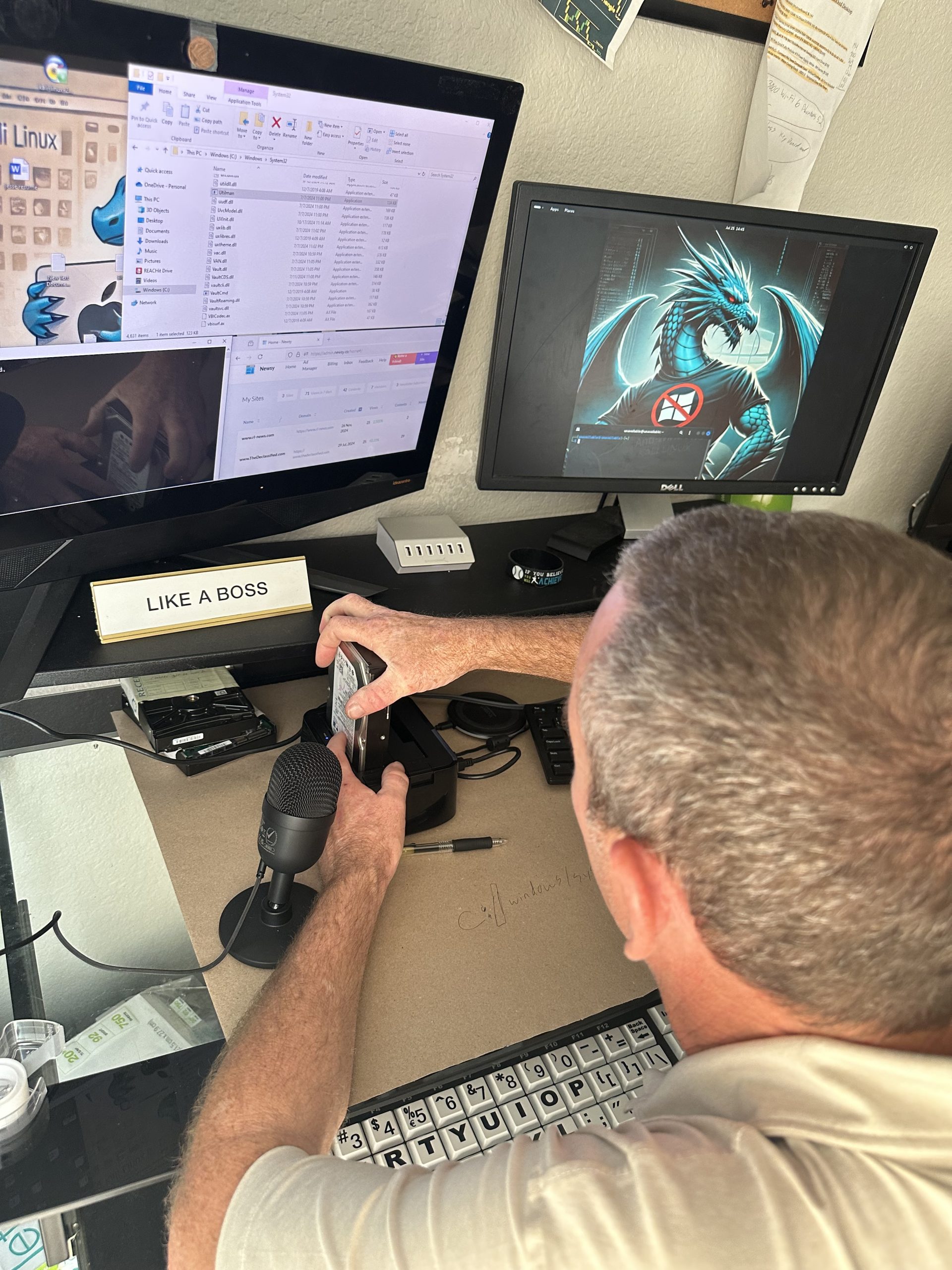 Dragline Data LLC mobile computer repair, data recovery, Wi-Fi, email, and website support in Volusia County, Florida